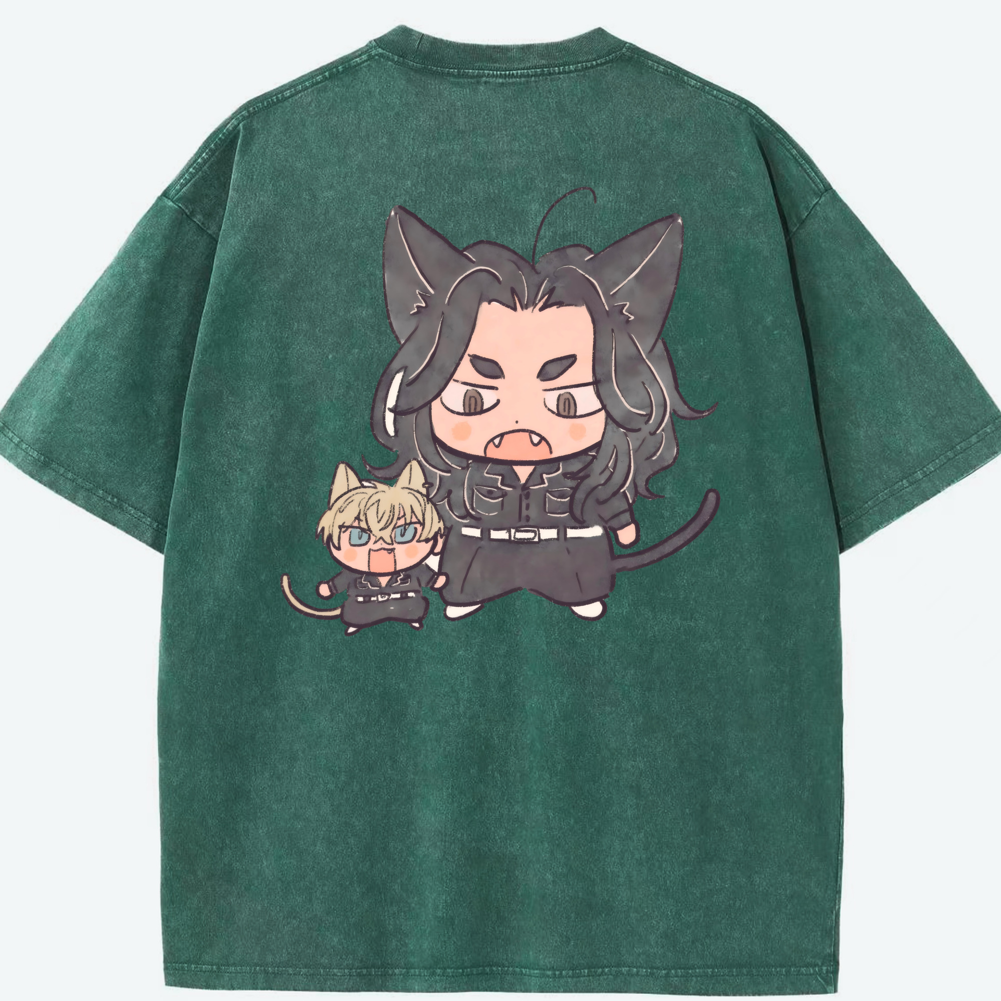 （画像用） 東京リベンジャーズ Tokyo Revengers 綿100% ヴィンテージ風 半袖Tシャツ（背面プリント）